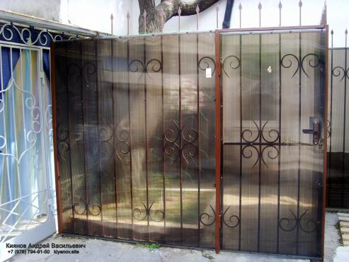 Ворота, двери, калитки изображение 10